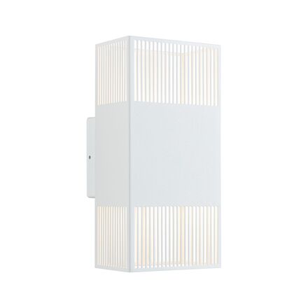PAULMANN LED nástěnné svítidlo Tharin IP44 3000K 120x104mm 2x3,7W bílá