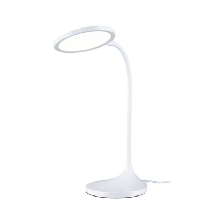 PAULMANN LED stolní lampa na psací stůl Mejan 4000K 15W bílá mat