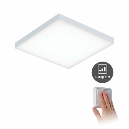 PAULMANN LED Panel Velora 3-krokové-stmívatelné 225x225mm 12W 3.000K 798.20