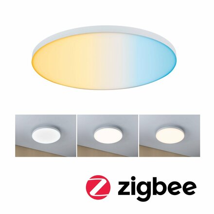 PAULMANN LED Panel Smart Home Zigbee Velora kruhové 400mm měnitelná bílá bílá stmívatelné