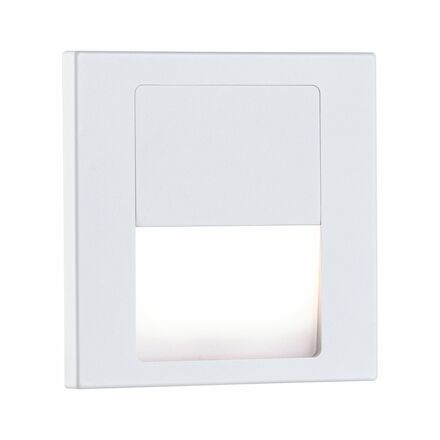 PAULMANN LED vestavné svítidlo do zdi Tsaro hranaté 80x36mm 1W 230V 2700K bílá mat