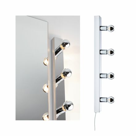 PAULMANN Svítidlo k zrcadlu Regula II E14 230V max. 4x40W chrom