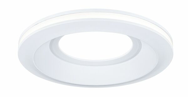 PAULMANN LED vestavné svítidlo Sormus samostatné svítidlo IP65 kruhové 100mm 4,8W / 1,5W / 230V 3000K bílá