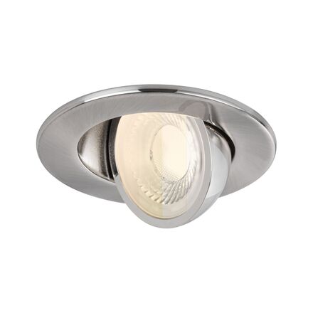 PAULMANN LED vestavné svítidlo Zina IP65 5W / 8W 230V stmívatelné 2700 - 4000K kov kartáčovaný
