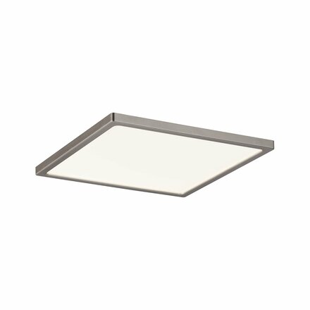 Paulmann LED vestavný panel Areo IP23 hranaté 12W 3000K nikl mat 929.52 P 92952