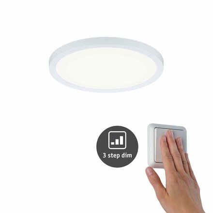 PAULMANN LED vestavné svítidlo Areo VariFit IP44 3-krokové-stmívatelné 175mm 13W 4.000K bílá 930.55