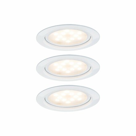 Paulmann zápustné svítidlo Micro Line LED 3x4,5W bílá SET 3KS 935.54 P 93554