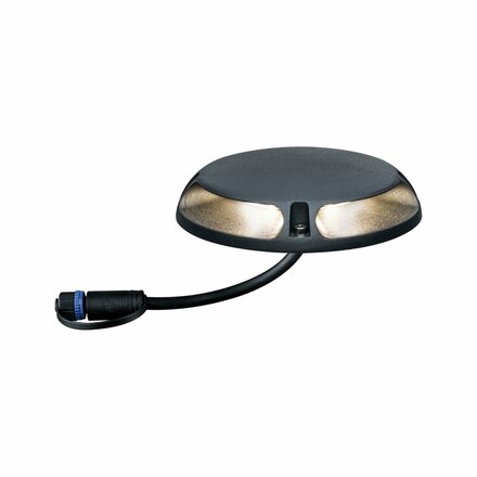VÝPRODEJ VZORKU Paulmann Plug&Shine zemní přisazené svítidlo IP67 2x3W 24V pojezdové antracit 939.20 P 93920