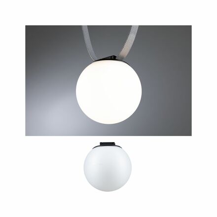 PAULMANN ULine LED závěs Ball 8W 150mm 3000K černá
