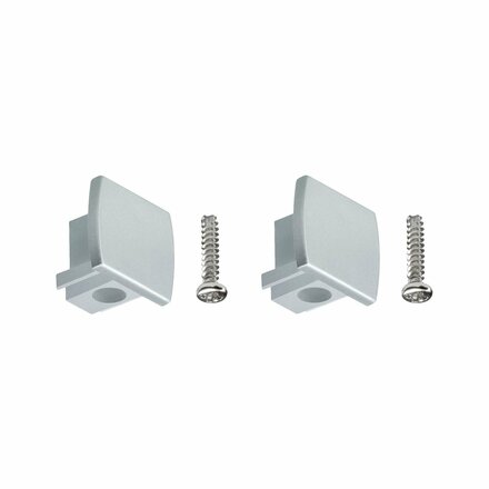 Paulmann URail koncovka 2ks-sada chrom mat 954.96 P 95496