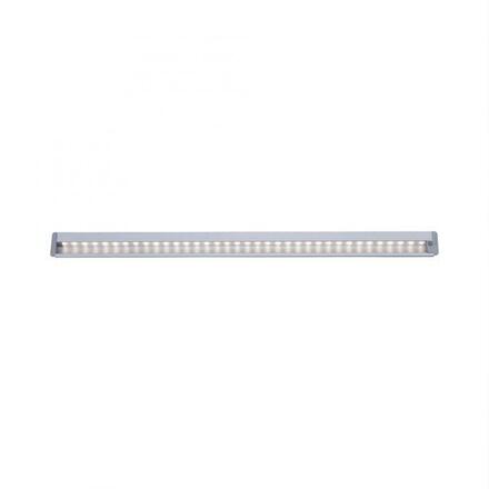 PAUL NEUHAUS LED skříňkové svítidlo, hliník, lineární 3000K PN 1122-95