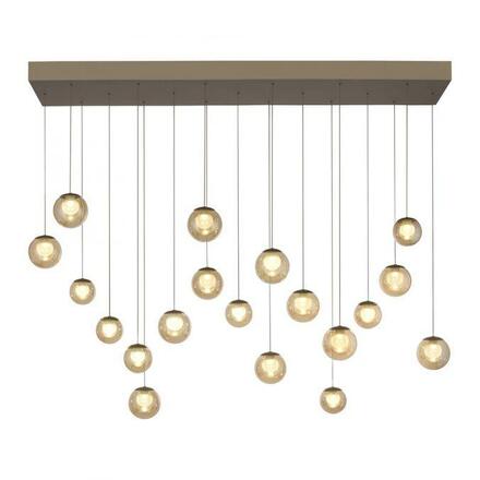 PAUL NEUHAUS PURE Popup, LED závěsné svítidlo bronzová 2200-5000K