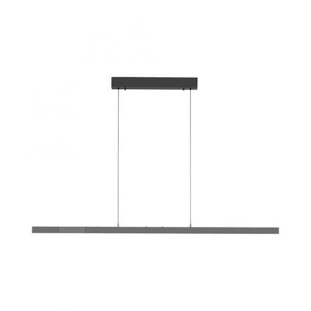 PAUL NEUHAUS LED závěsné svítidlo s Comfort Lift, antracit, nastavitelná výška, roztahovací 2700-5000K