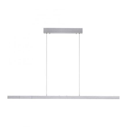 PAUL NEUHAUS LED závěsné svítidlo s Comfort Lift, hliník, nastavitelná výška, roztahovací 2700-5000K