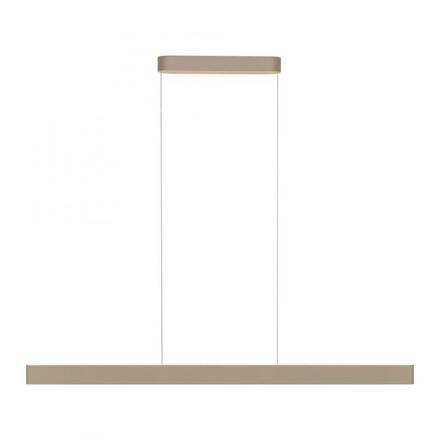 PAUL NEUHAUS LED závěsné svítidlo Q-STRETTO, bronzová, ZigBee 2700-5000K