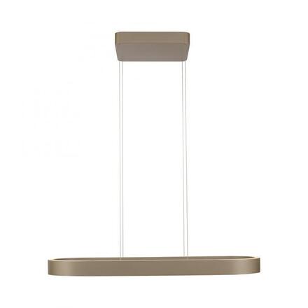 PAUL NEUHAUS LED závěsné svítidlo Q-STRETTO, bronz ZigBee 2700-5000K