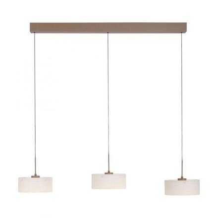 PAUL NEUHAUS LED závěsné svítidlo MARIKA, písková, 3 ramenné SimplyDim 3000K