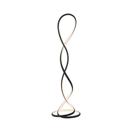 PAUL NEUHAUS LED stojací svítidlo moderní design, TWIST, černá, 2700K