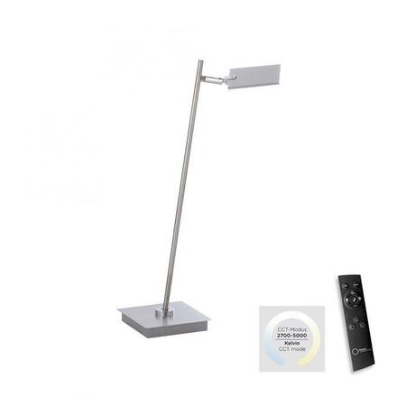 PAUL NEUHAUS PURE MIRA LED stolní lampa, hliník, stmívatelná, na psací stůl 2700-5000K