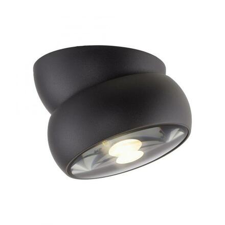 PAUL NEUHAUS LED stropní svítidlo PURE Move, černá , stmívatelné, nastavitelné a otočné 2700K