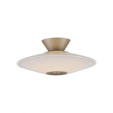 PAUL NEUHAUS LED stropní svítidlo, ELIPSA, kávová, stmívatelné, opálové sklo 3000K