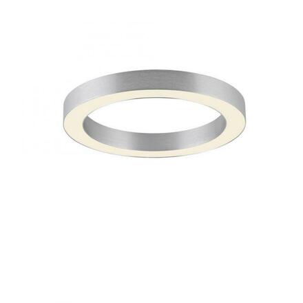 PAUL NEUHAUS LED stropní svítidlo PURE Lines kulaté, metalická šedá (hliník) 2200-5000K