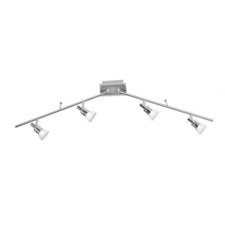 PAUL NEUHAUS LED stropní svítidlo, 4 ramenné, ocel, nastavitelné, 3000K PN 6344-55