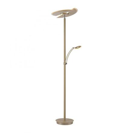 PAUL NEUHAUS LED stojací svítidlo ARTUR, písková barva, dotykový stmívač, otočné a nastavitelné, 2700-5000K