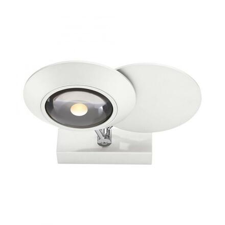 PAUL NEUHAUS LED nástěnné svítidlo PURE Oculis, bílá, stmívatelné, otočné a nastavitelné 2700K