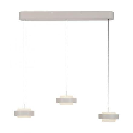 JUST LIGHT Kolekce Schöner Wohnen, LED závěsné svítidlo ELMO písková barva 3000K