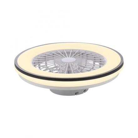 JUST LIGHT LED stropní ventilátor CCT RGB změna barev dálkový ovladač RGB/2700-6500K