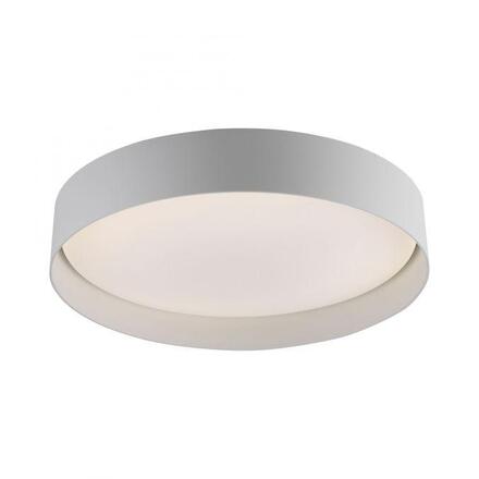 JUST LIGHT Kolekce Schöner Wohnen LED stropní svítidlo TAVOLI, bílé, kruhové 39cm, stmívatelné, dálkový ovladač 2700-6500K