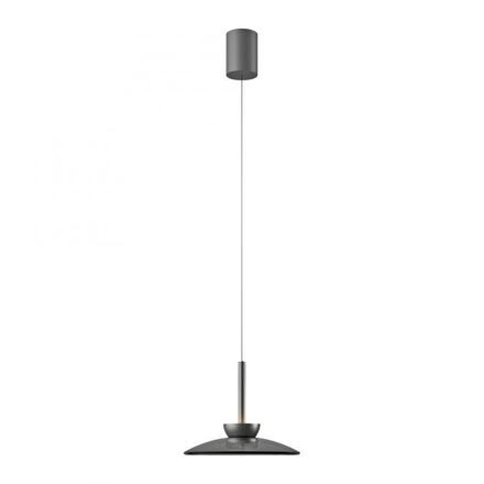 PAUL NEUHAUS Závěsné svítidlo PURE Moon šedá nastavitelná výška 2700K