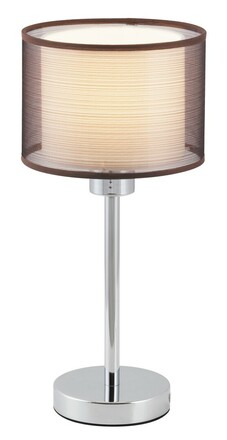 Rabalux stolní lampa Anastasia E27 1x MAX 60W chromová 2631