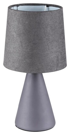 Rabalux stolní lampa Nalani E14 1x MAX 40W šedá 2695