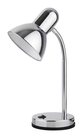 Rabalux stolní lampa Clark E27 1x MAX 40W chromová 4255