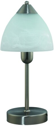 Rabalux stolní lampa Tristan E14 1x MAX 40W saténová chromová 7202