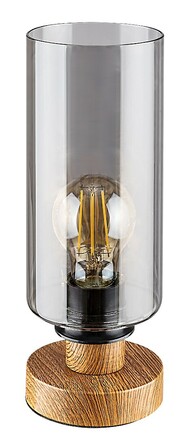 Rabalux stolní lampa Tanno E27 1x MAX 25W dub 74120