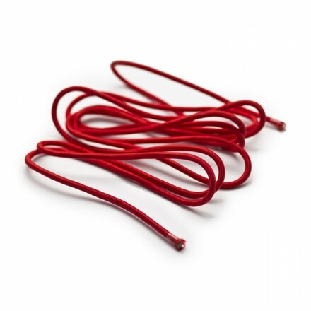 RENDL FIT 3X0,75 4m textilní kabel červená 230V  R10253