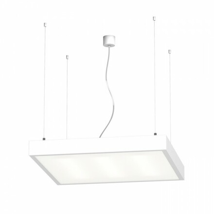 RENDL STRUCTURAL 55X55 závěsná bílá 230V 2G11 3x36W R10259