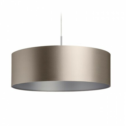 RENDL RON 60/19 stínidlo Monaco holubí šeď/stříbrné PVC max. 23W R11584