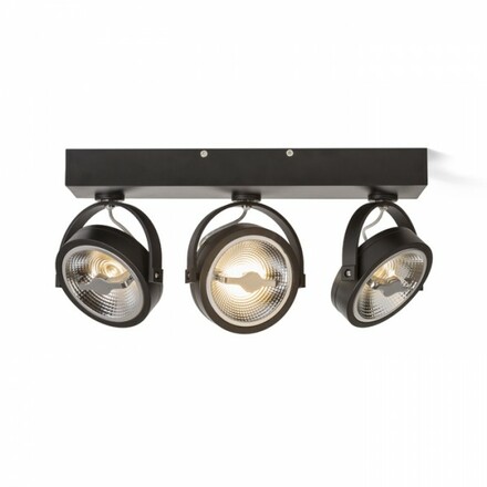 RENDL KELLY LED III nástěnná černá 230V LED 3x12W 24° 3000K R12337