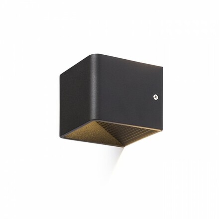 RENDL ONYX nástěnná černá 230V LED 5W 3000K R12599