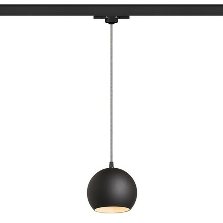 RENDL COPA pro tříokr. lištu černá sklo 230V E27 28W R13208