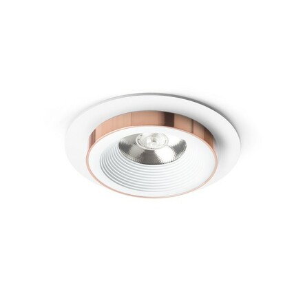 RENDL SHARM R I zápustná bílá měď 230V LED 10W 24° 3000K R13235
