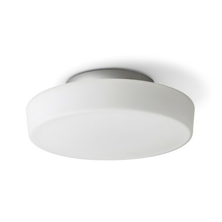 RENDL ZARA LED 26 stropní opálové sklo/chrom 230V LED 12W IP44 3000K R13686