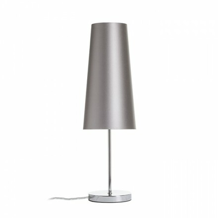 RENDL NYC/CONNY 15/30 stolní Monaco holubí šeď/stříbrné PVC/chrom 230V E27 7W R14051