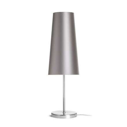RENDL NYC/CONNY 15/30 stolní Monaco holubí šeď/stříbrné PVC/nikl 230V E27 7W R14052