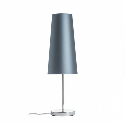 RENDL NYC/CONNY 15/30 stolní Monaco petrolejová/stříbrné PVC/chrom 230V E27 7W R14053