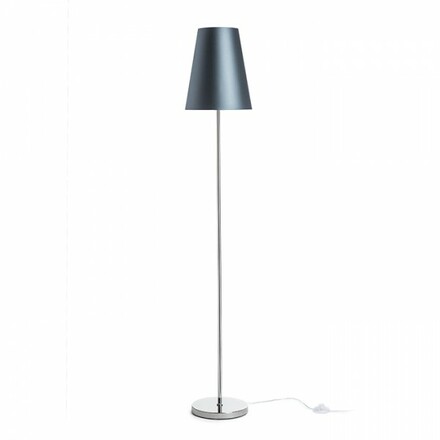 RENDL NYC/CONNY 25 stojanová Monaco petrolejová/stříbrné PVC/chrom 230V E27 7W R14075
